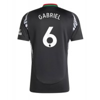 Camisa de Futebol Arsenal Gabriel Magalhaes #6 Equipamento Secundário 2024-25 Manga Curta